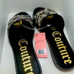 Juicy Couture Sz 7 Leopard print Sandals